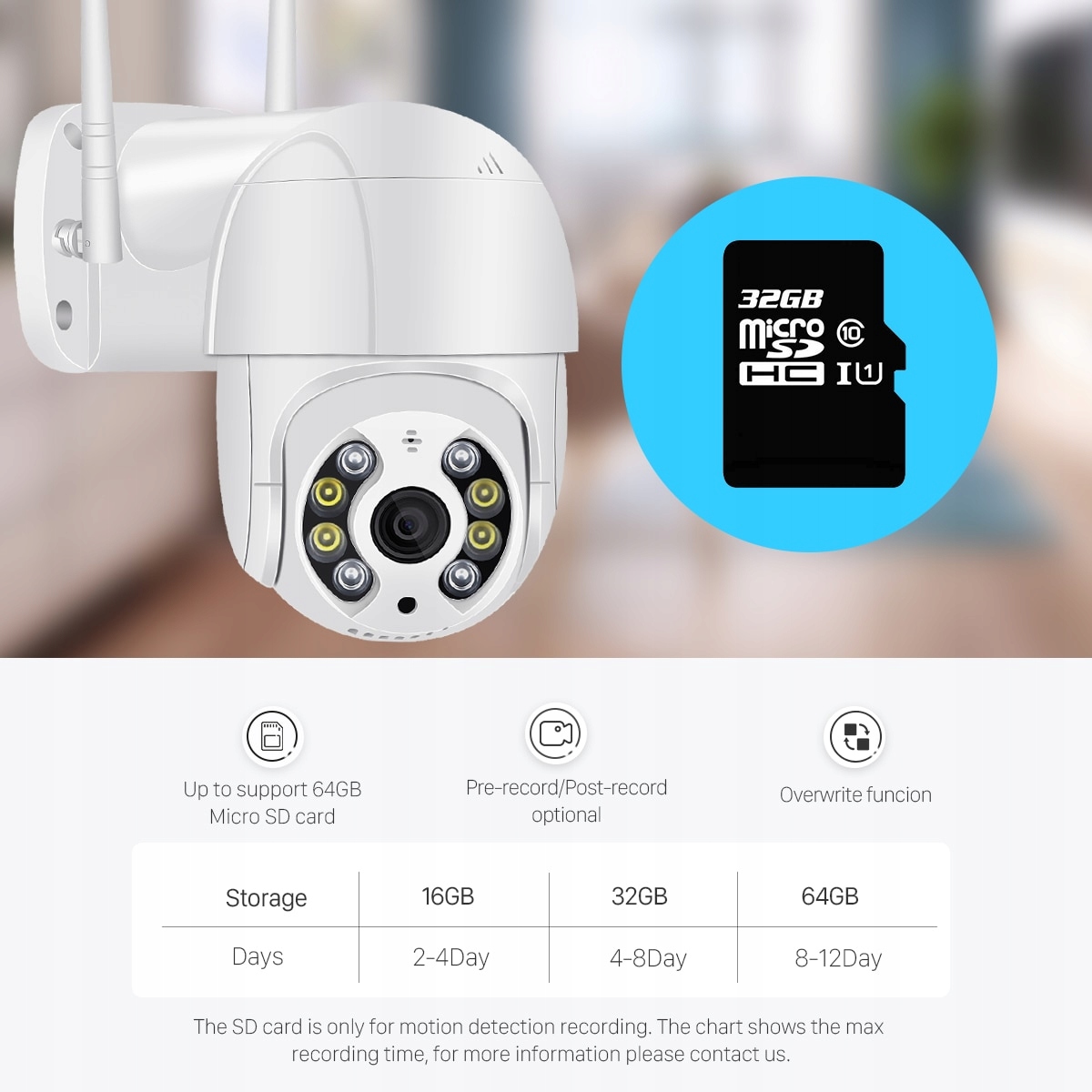 KAMERA WIFI OBROTOWA 5MPX PoE pod rejestrator IP_!` - obrazek 10