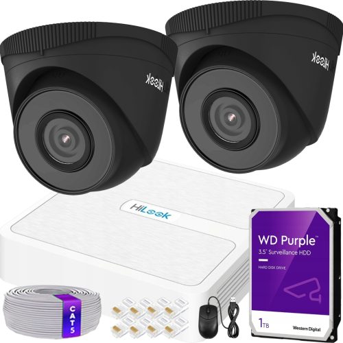 Zestaw do monitoringu Hikvision CCTV-KIT-HIK-IPCAM...