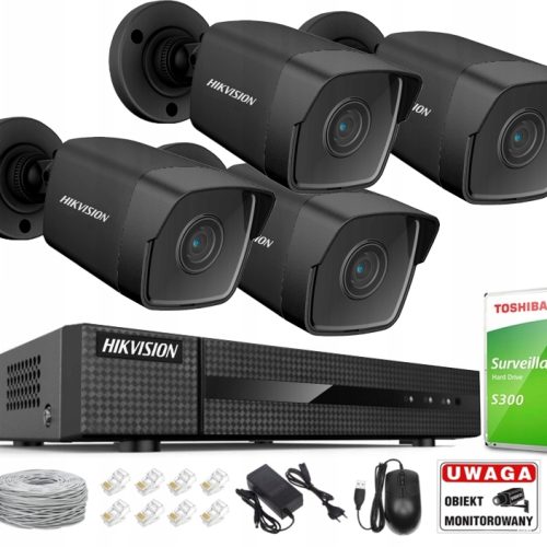 Zestaw do monitoringu Hikvision Hikvision-IPCAM-B4...