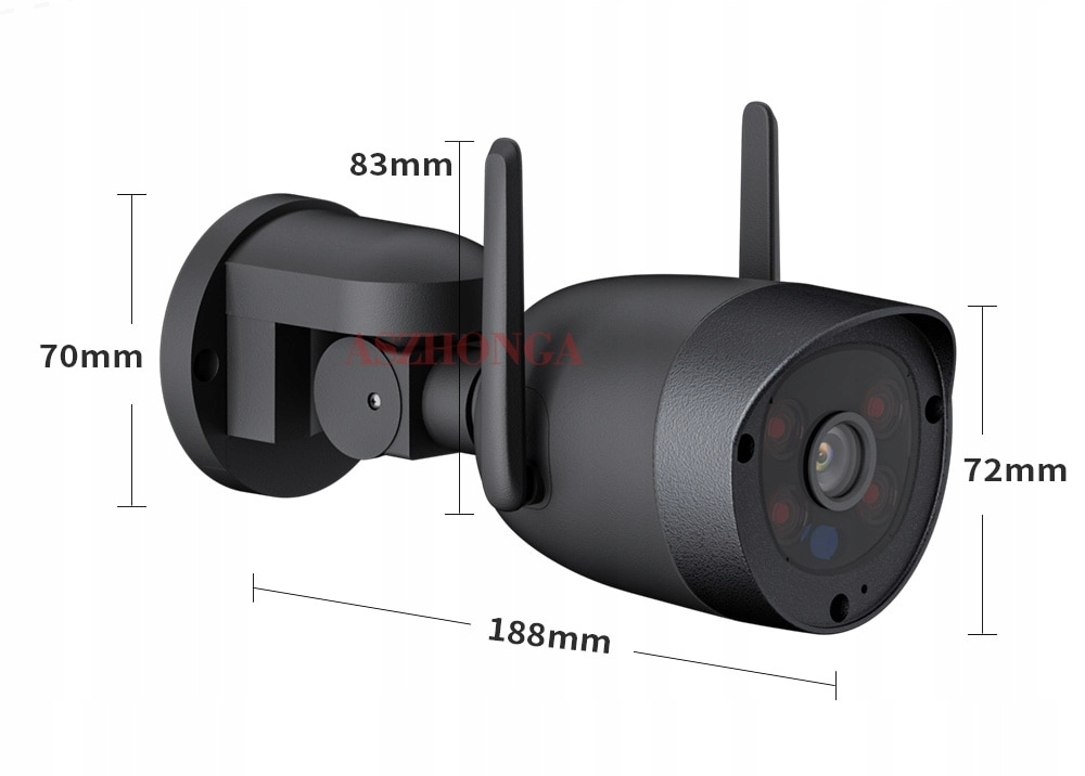 Kamera tubowa BLACK GSM 4G SIM LTE 5MPx APP CAM HI - obrazek 9