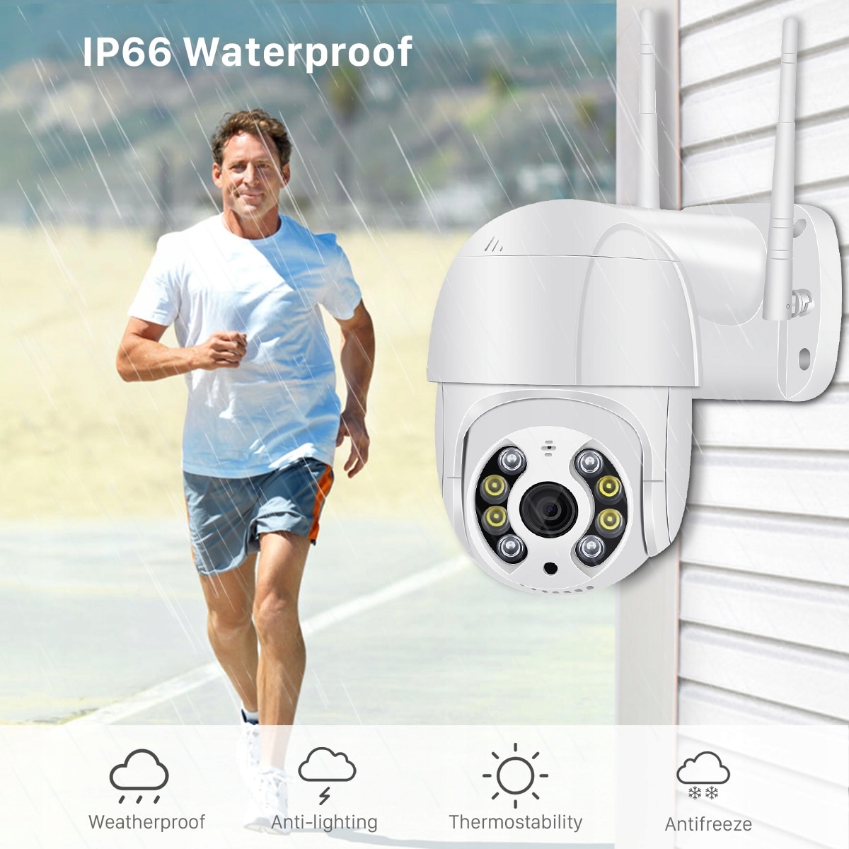 KAMERA WIFI OBROTOWA 5MPX PoE pod rejestrator IP_!` - obrazek 5
