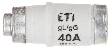 WKŁADKA TOPIKOWA ETI-D02/40A 40 A 400 V gL/gG E18 - obrazek 3