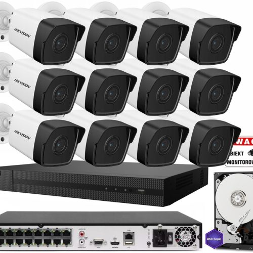 Zestaw do monitoringu Hikvision 4MP-CCTV-KIT 16x P...