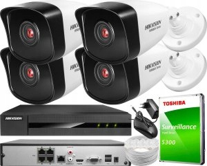 Zestaw do monitoringu IP Hikvision 4MPx