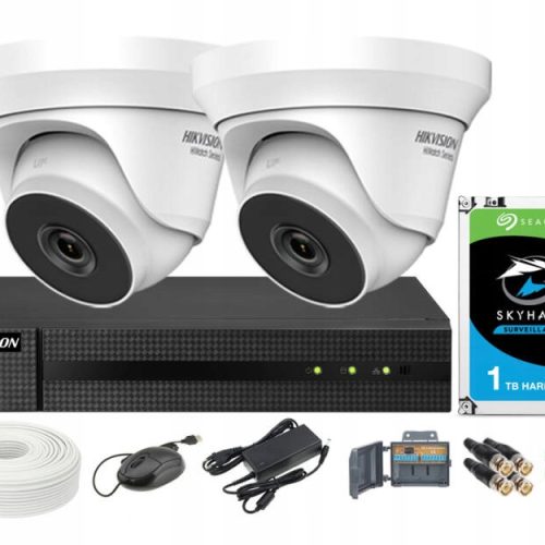 Zestaw monitoringu 4Mpx, IR40, HDD 1Tb – Hik...