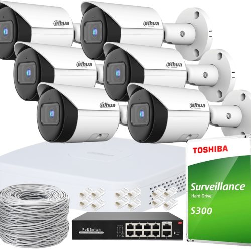 Zestaw do monitoringu Dahua IP-KIT-8CH IPC-HFW2441