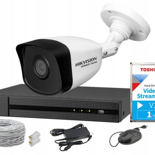 Zestaw do monitoringu Hikvision Hiwatch HWI-B140H ...