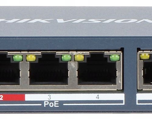 Switch PoE 6 portów hikvision