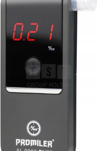 ALKOMAT PROMILER AL8000 PLUS 12mc serwisu