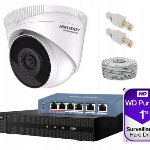 Zestaw do monitoringu Hikvision ZESTAW MONITORINGU...