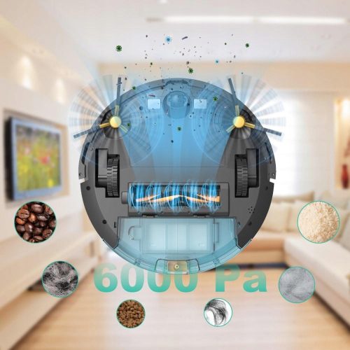 ROBOT SPRZĄTAJĄCY Z FUNKCJĄ MOPOWANIA M2 | BEZP...