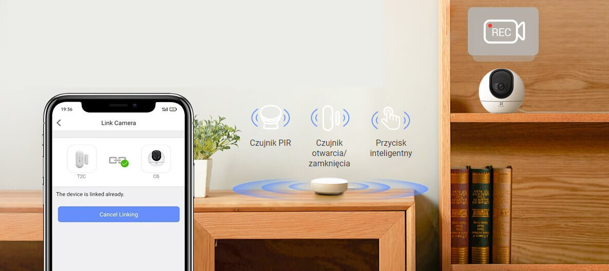 Bramka domowa EZVIZ A3 - obrazek 15