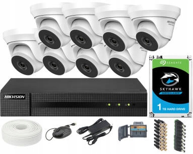 Zestaw monitoringu CCTV,, HDD – Hikvision Hi...