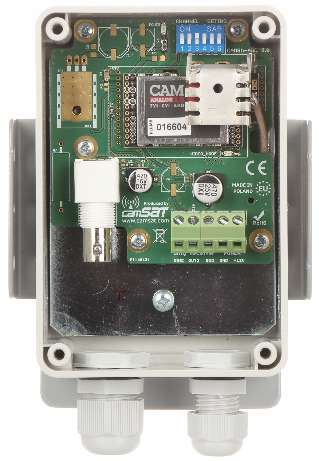 ZESTAW DO TRANSMISJI BEZPRZEWODOWEJ 5.8 GHz AHD HD-CVI HD-TVI CVBS 1080p - obrazek 6