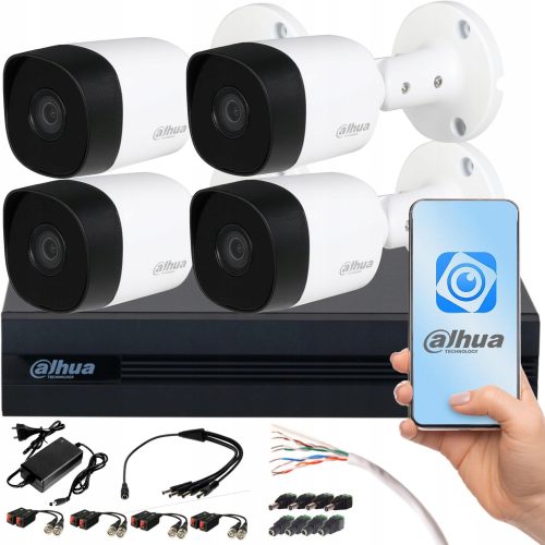 ZESTAW MONITORINGU DAHUA COOPER 4X FULLHD