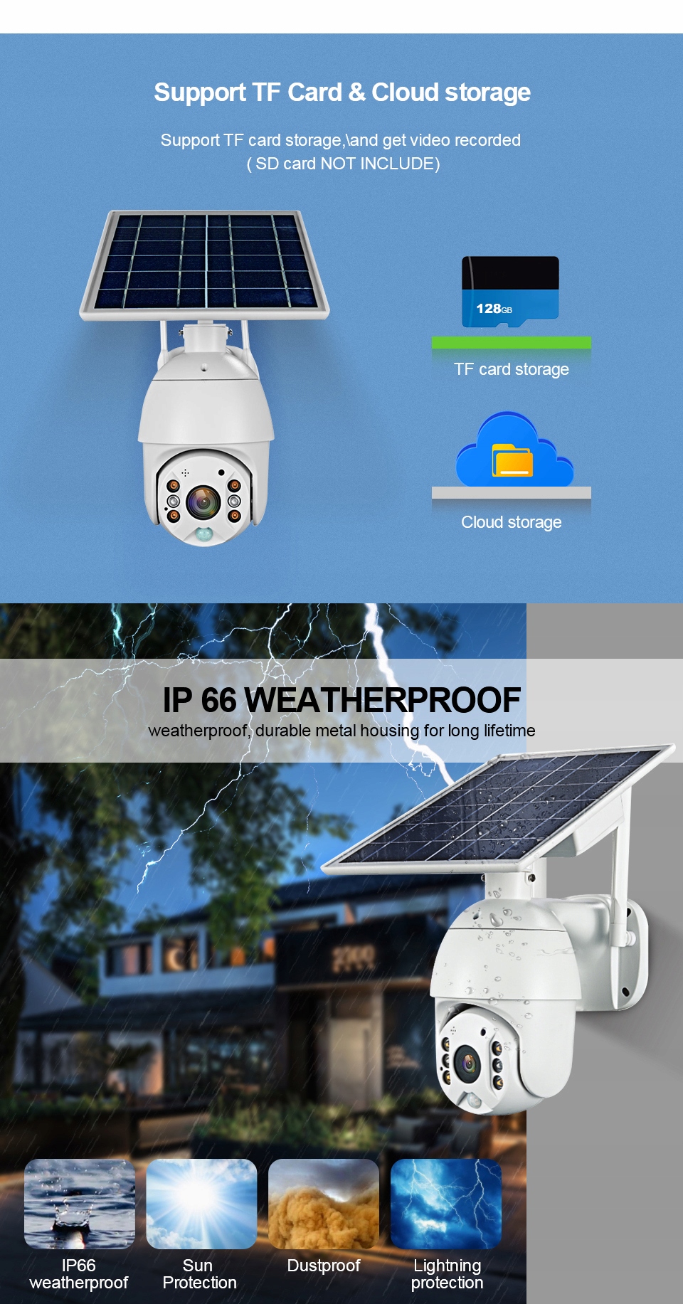 KAMERA 100%BEZPRZEWODOWA GSM LTE OBROTOWA SOLARNA - obrazek 10