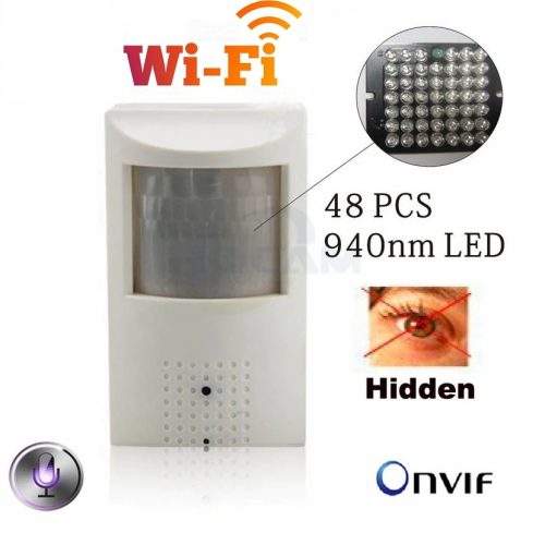 UKRYTA KAMERA W CZUJCE RUCHU 8MPX 4K WIFI AUDIO_`_...