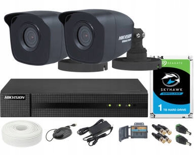 Zestaw do monitoringu Hikvision Zestaw BLACK