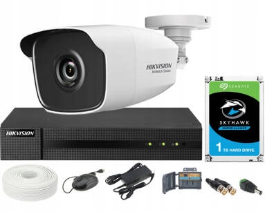 Zestaw do monitoringu Hikvision Hiwatch 4mpx