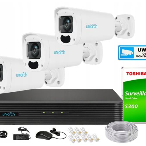 Zestaw Monitoringu IP UNIARCH 4Mpx IPC-B314-APKZ