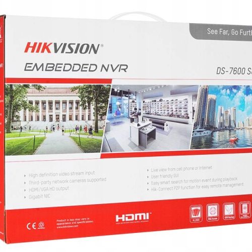 Rejestrator IP Hikvision DS-7616NXI-K1 16 kanałow...