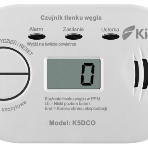 Czujnik czadu tlenku węgla Kidde K5DCO