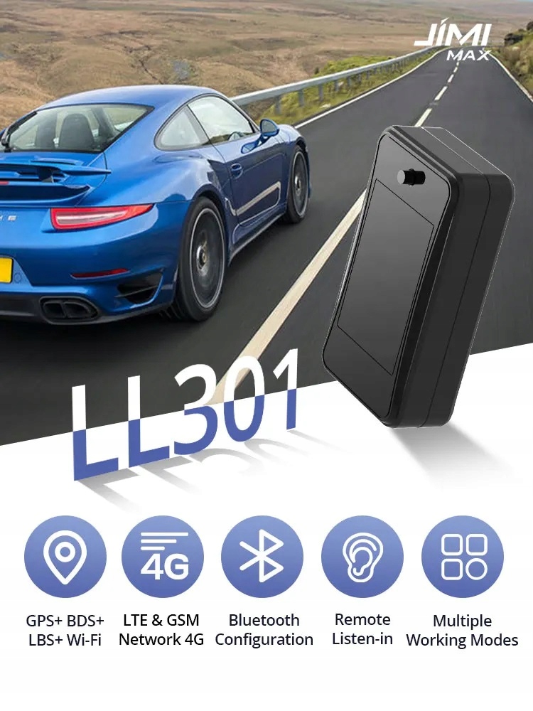 GPS AT4 LTE 10000mAH Bluetooth sterowanie głosowe SIM CARD - obrazek 15