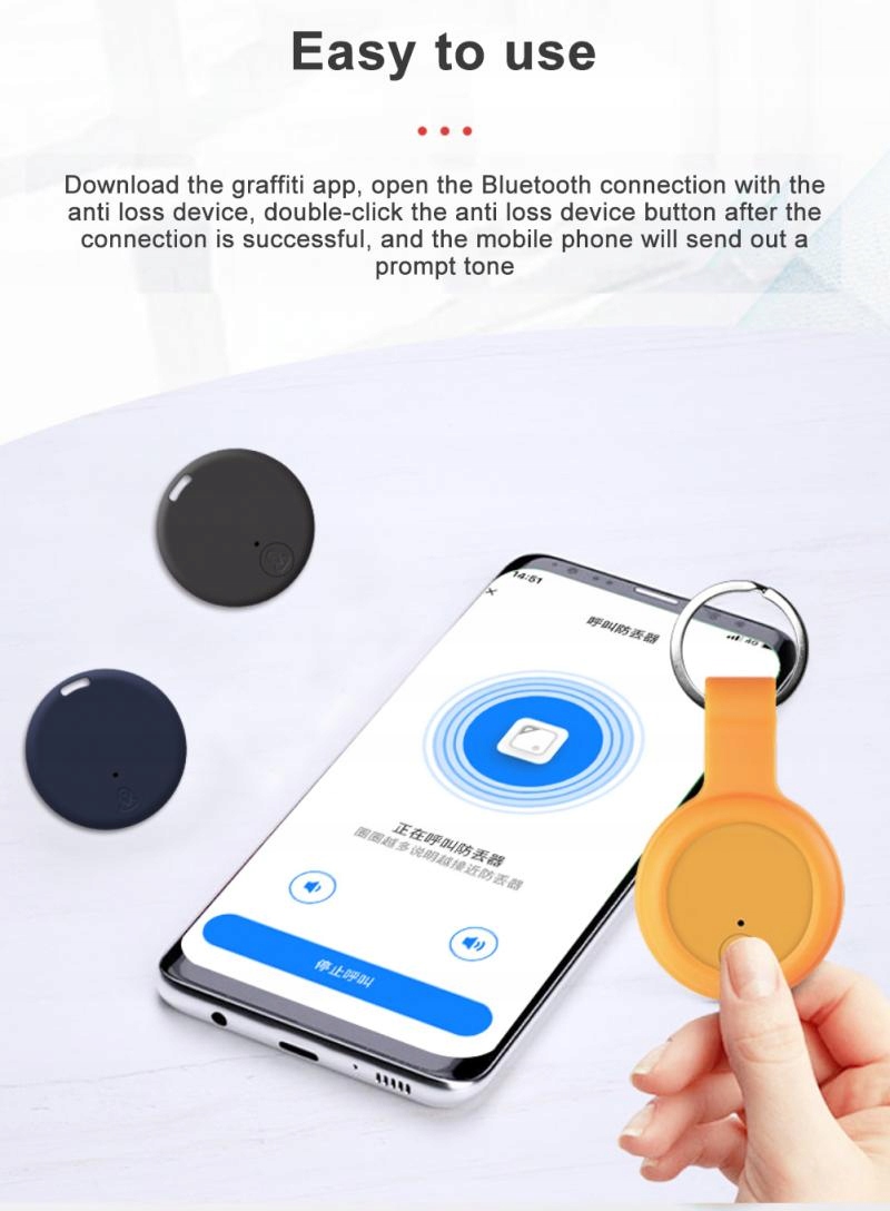 GPS urządzenie śledzące GPS Anti-Lost Bluetooth - obrazek 6