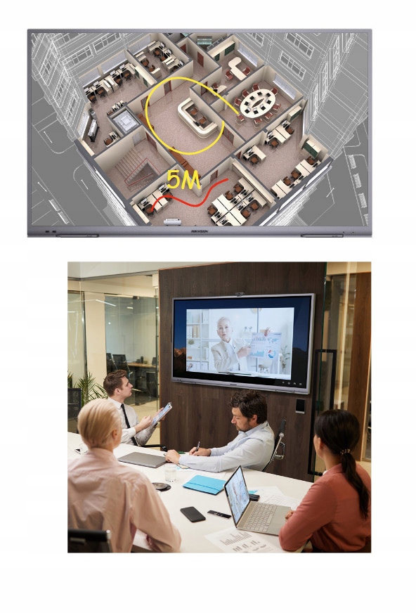 MONITOR INTERAKTYWNY 65" HIKVISION DS-D5B65RB - obrazek 7