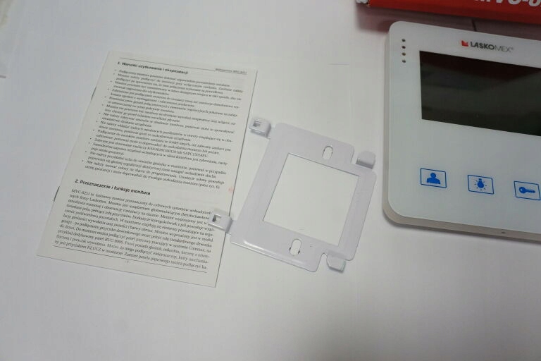 Laskomex Monitor MVC-8251 BIAŁY KOLOR 4.3" z - obrazek 5
