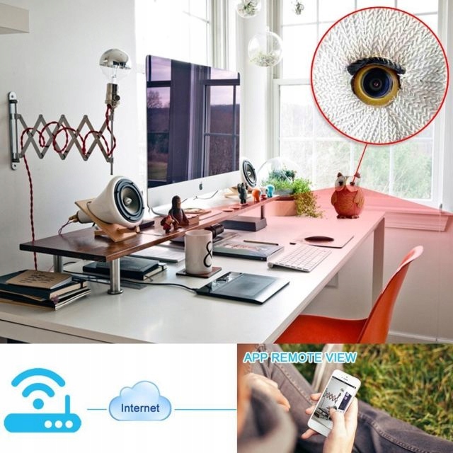 Ukryta MINI kamera szpiegowska WiFi dzień/noc IR - obrazek 8