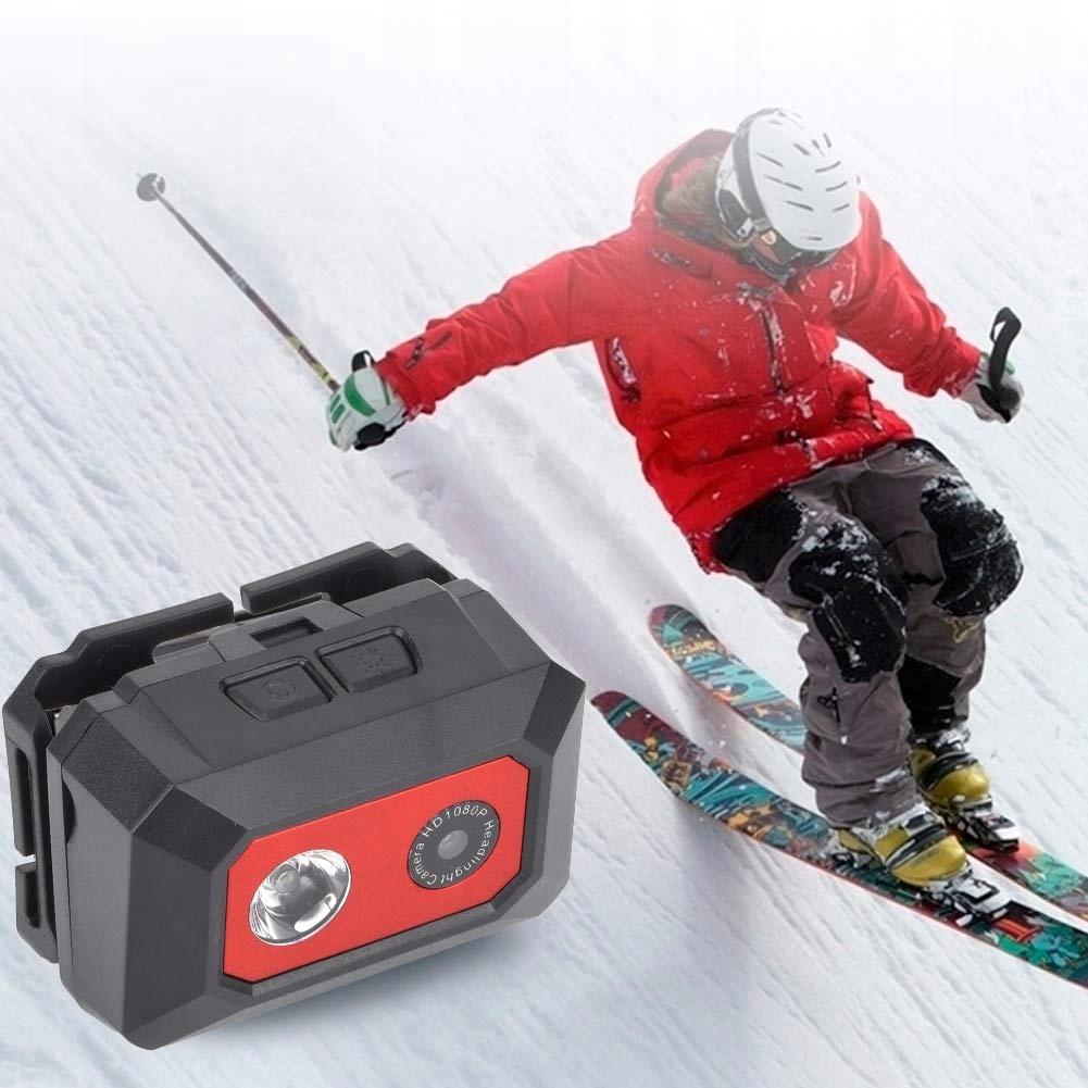 Mała kamera sportowa MiniDV z opsaką na głowę - obrazek 6
