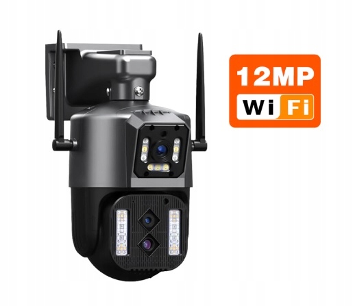 KAMERA WIFI 12MPX 10x Zoom automatyczne śledzenie
