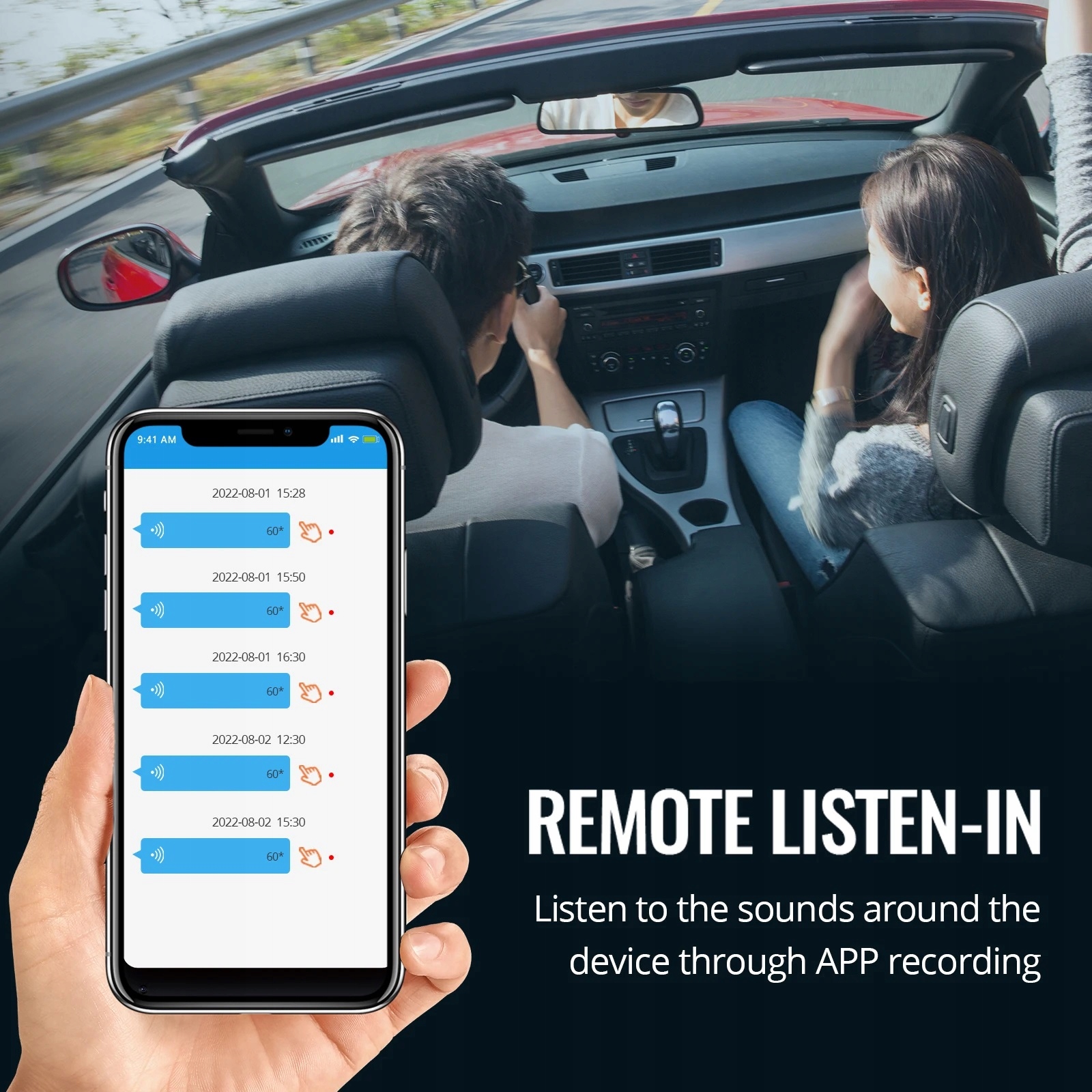 GPS AT4 LTE 10000mAH Bluetooth sterowanie głosowe SIM CARD - obrazek 13