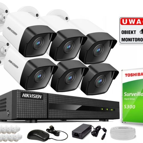 Zestaw do monitoringu Hikvision NVR-PoE/IPCAM-KIT