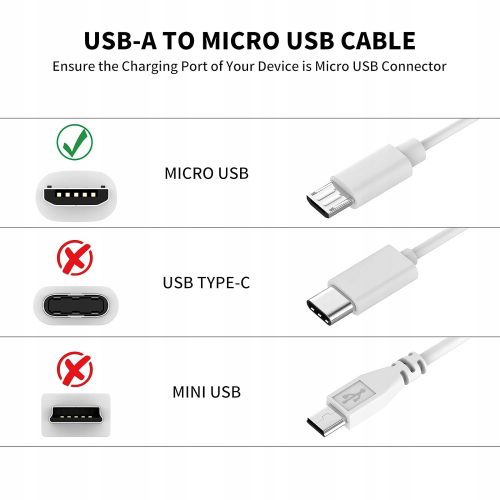 Kabel Micro USB 10m, USB do Mi 360° 2K Pro, 2K, (...