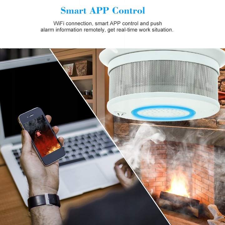 Bezprzewodowy alarm gsm + WiFi PG107 +Syrena 120dB - obrazek 15
