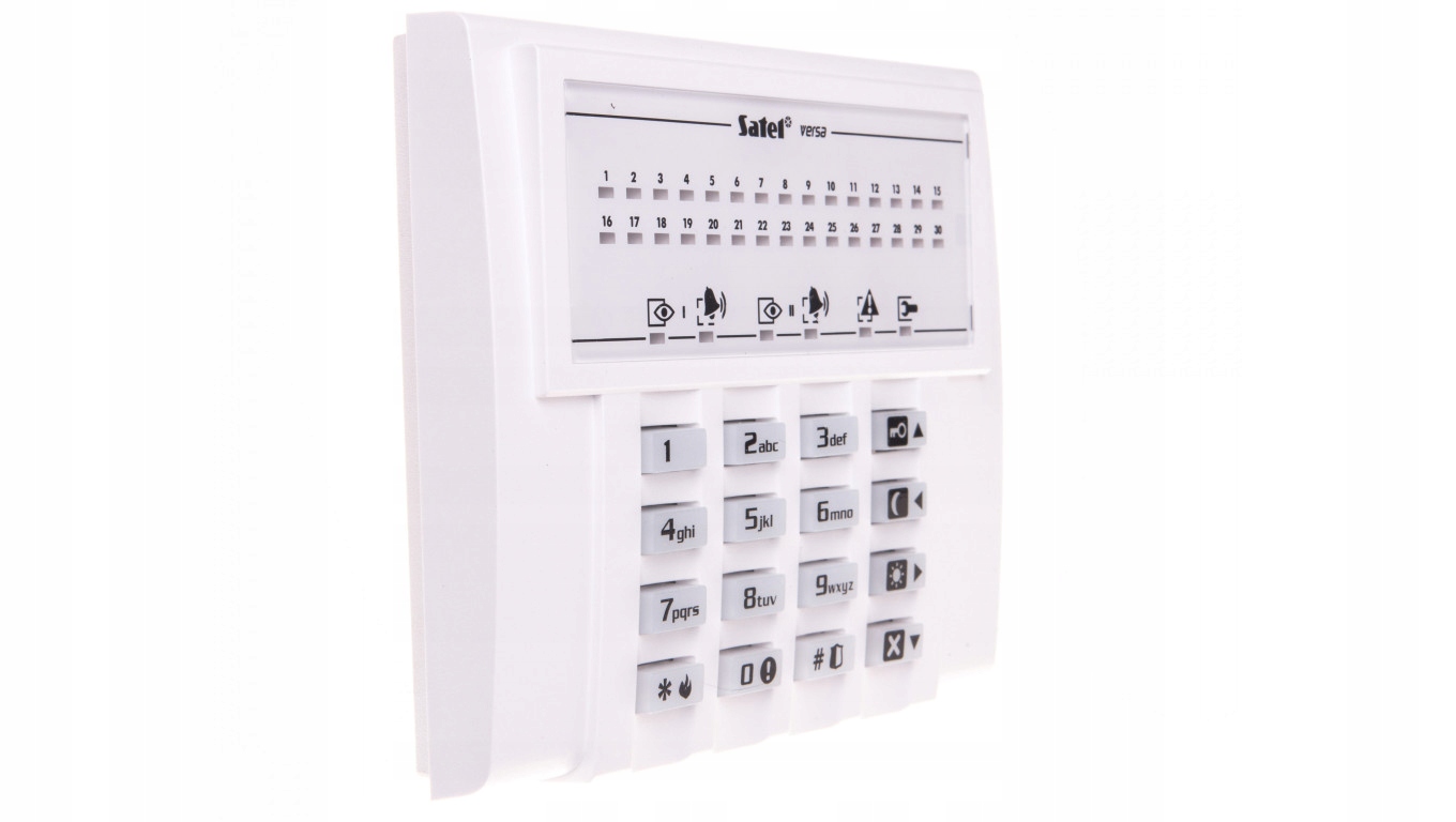 KLAWIATURA DO CENTRALI ALARMOWEJ VERSA-LED-GR SATE - obrazek 3