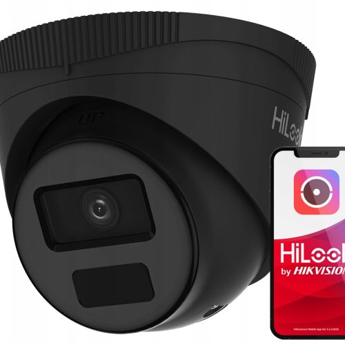 Kamera wewnętrzna, zewnętrzna HiLook IPC-T241H-C BLACK HiLook by Hikvision