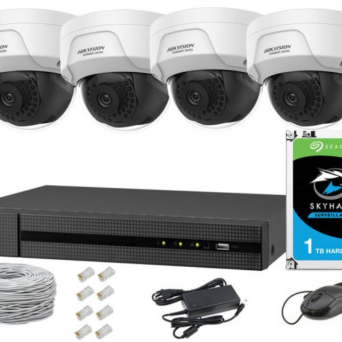 Zestaw do monitoringu Hikvision Hiwatch HWI-D140H ...