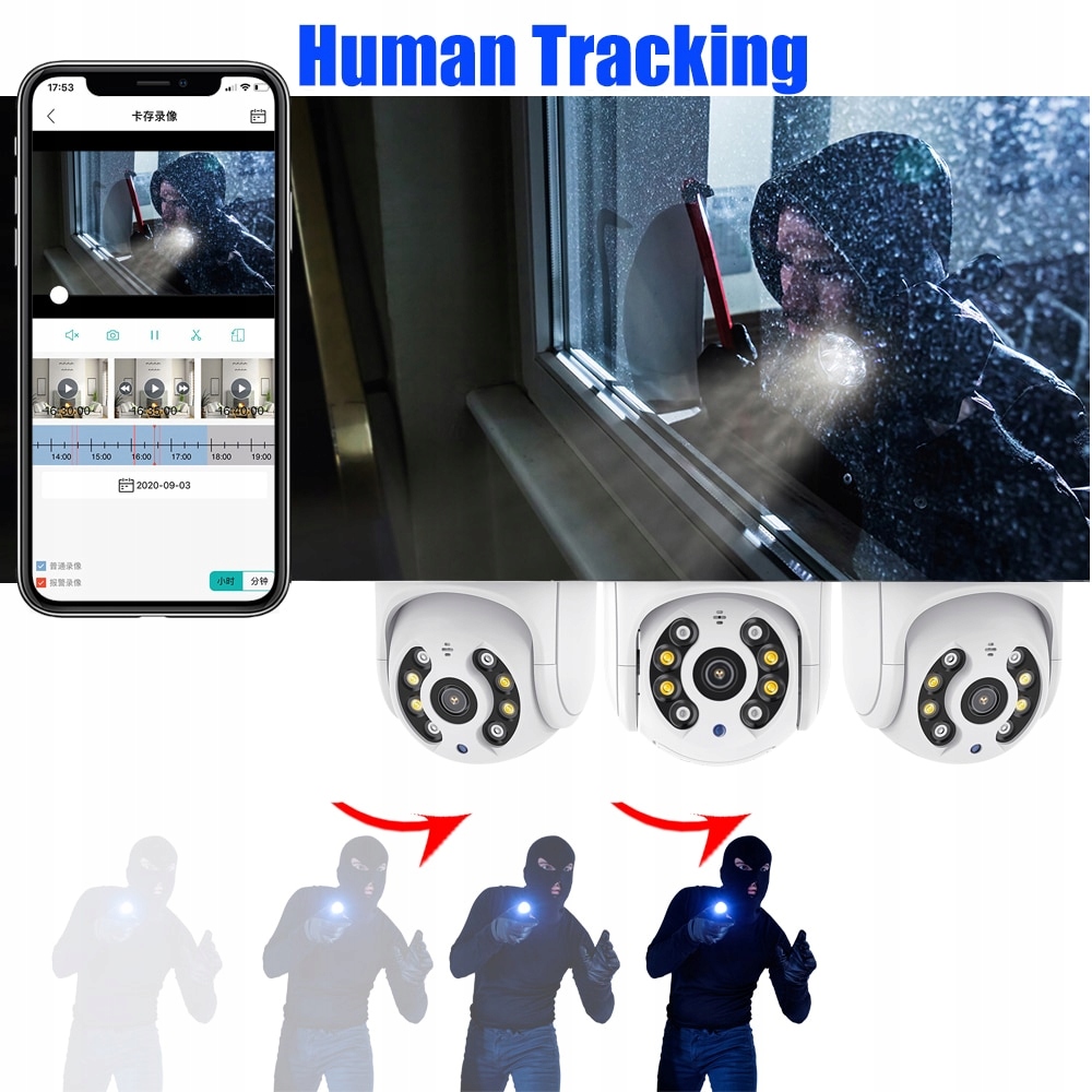 KAMERA CAM SIM 3G 4G GSM LTE OBROTOWA MONITORING - obrazek 5
