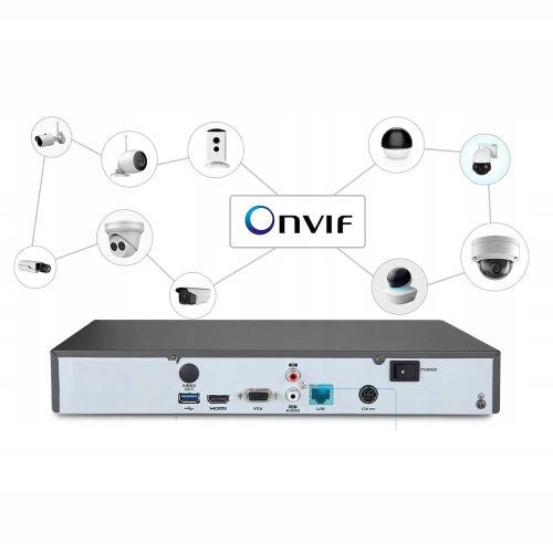 MONITORING REJESTRATOR XVR2104D 4 kanałowy do 8MP...