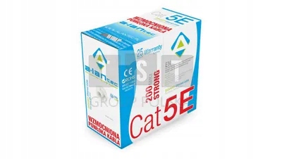 KIU5STR305 Kabel U/UTP kat.5e PE 4PR 305m,