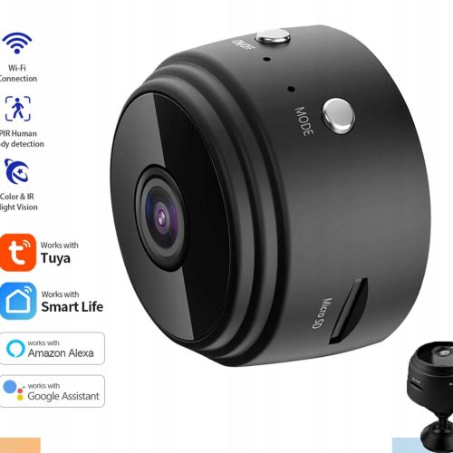 MINI KAMERA WIFI NA BATERIE SZPIEGOWSKA APP TUYA_ ...