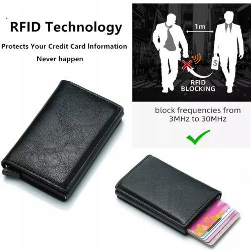 etui na karty kredytowe portfel męski RFID
