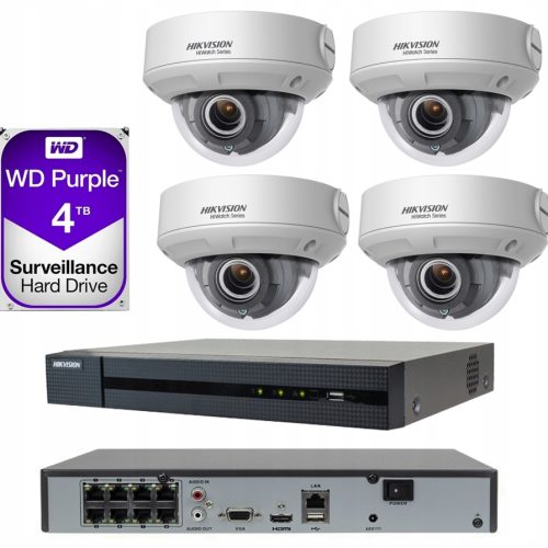 Zestaw do monitoringu Hikvision HWN-4108MH-8P, HWI...