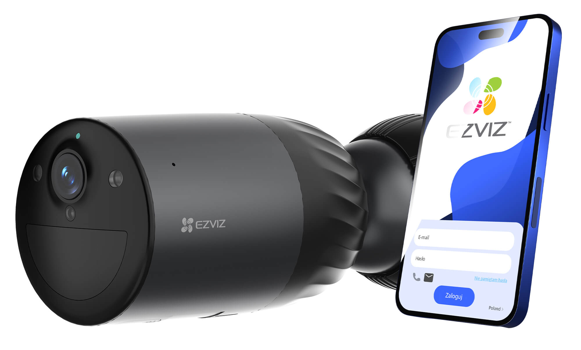 Kamera z własnym zasilaniem i panelem słonecznym Wi-Fi 8 Mpx EZVIZ eLife BC1C 4K Pro - obrazek 2