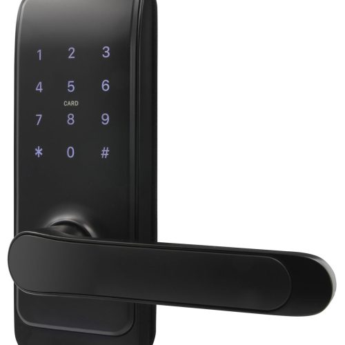 Klamka z kontrolerem dostępu EURA ELH-51H4 Black,...