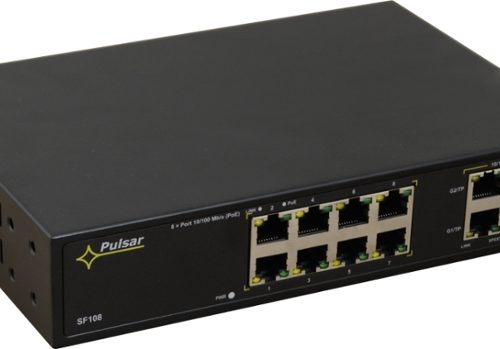 SWITCH POE PULSAR SF108 10-PORTÓW (8xPoE + 2xUPLI...