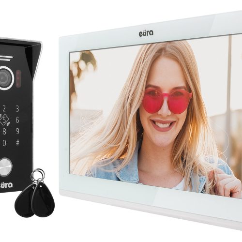 Wideodomofon EURA VDP-99C5 Biały, LCD 10”, ...